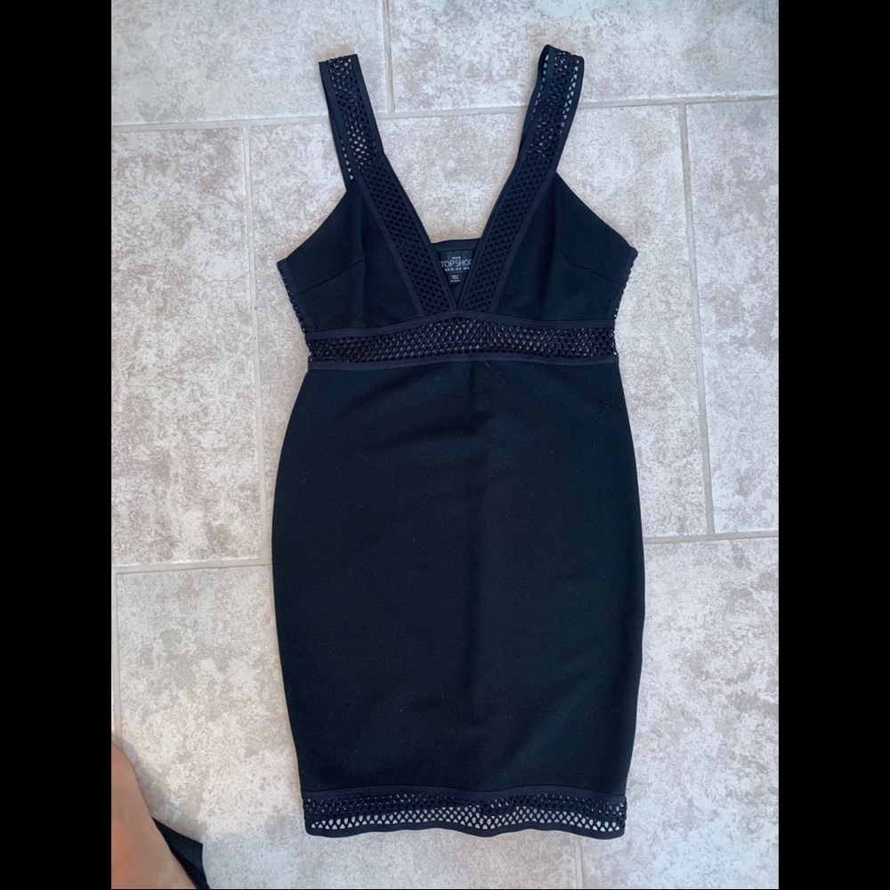 Black cocktail dres